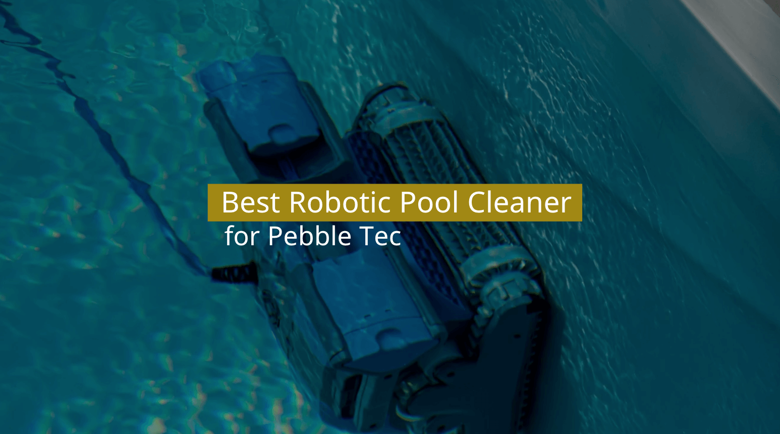 Best Robotic Pool Cleaner for Pebble Tec in 2022 - Our Top Picks