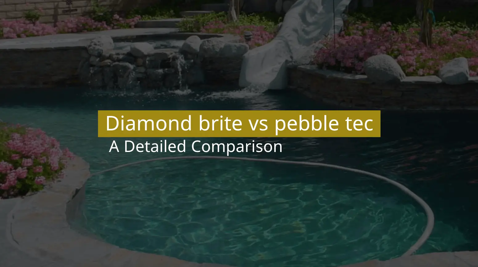 Diamond brite vs pebble tec [Complete Guide 2022]