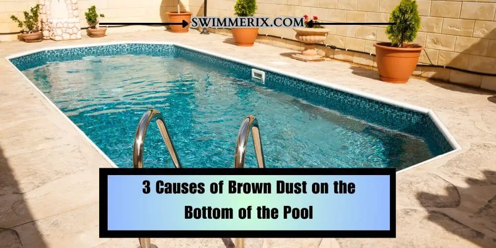 3 Causes of Brown Dust on the Bottom of the Pool