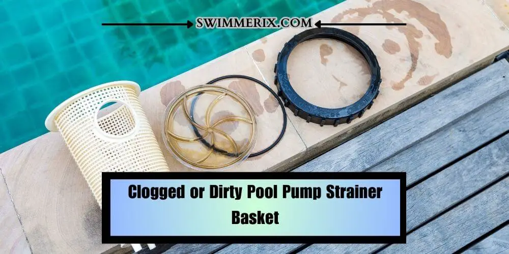 Clogged or Dirty Pool Pump Strainer Basket